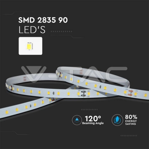 LED Лента - 90 LEDS/M 24V IP20 4000K 120° 4W/M 200LM/W - изглед 13 - rZ commerce LED Лента - 90 LEDS/M 24V IP20 4000K 120° 4W/M 200LM/W - изглед 13