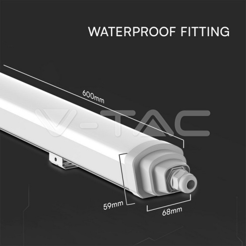 LED Влагозащитено тяло SAMSUNG Чип GT Серия 600mm 18W 6000K - изглед 7 - rZ commerce LED Влагозащитено тяло SAMSUNG Чип GT Серия 600mm 18W 6000K - изглед 7