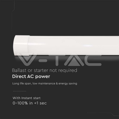40W LED Линейно Тяло 120см 6400К 4800Lm - изглед 5 - rZ commerce 40W LED Линейно Тяло 120см 6400К 4800Lm - изглед 5