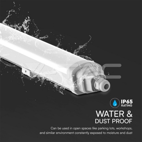 LED Влагозащитено тяло 36W SAMSUNG Чип GT Серия 1200mm 6400K 120lm - изглед 4 - rZ commerce LED Влагозащитено тяло 36W SAMSUNG Чип GT Серия 1200mm 6400K 120lm - изглед 4