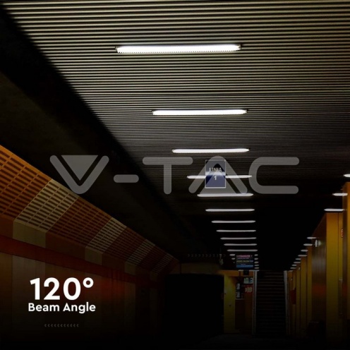 LED Влагозащитено тяло L-Серия 600mm 18W 6500K - изглед 6