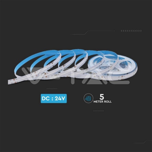 LED COB Лента 24V RGB 24V IP20 - изглед 3