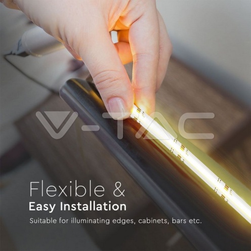 LED COB Лента 24V RGB 24V IP20 - изглед 6