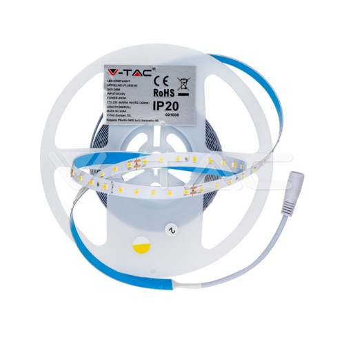 LED Лента - 90 LEDS/M 24V IP20 3000K 120° 4W/M 200LM/W - изглед 10 - rZ commerce LED Лента - 90 LEDS/M 24V IP20 3000K 120° 4W/M 200LM/W - изглед 10