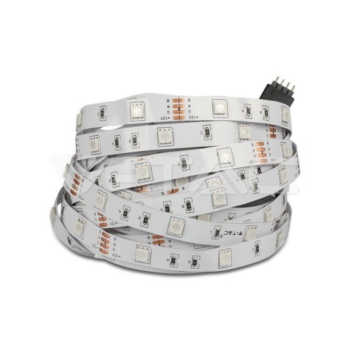LED Strip RGB Set SMD5050 300LED 2x5M With Remote + Adaptor - изглед 6