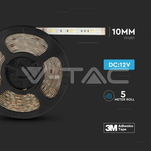 LED Лента - 28W 5050/54 RGB+3in1 IP65 СЕТ SMART - изглед 18