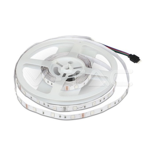 LED Strip RGB Set SMD5050 300LED 2x5M With Remote + Adaptor - изглед 1