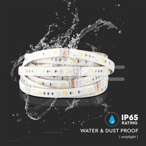 LED Лента - 28W 5050/54 RGB+3in1 IP65 СЕТ SMART - изглед 2