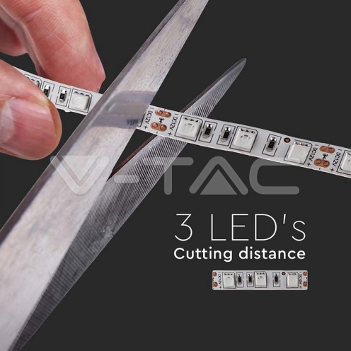 LED Лента SMD5050 - 60/1 Топло Бяла IP20 - изглед 2