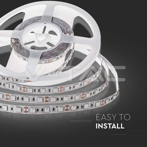 LED Лента SMD5050 - 60/1 Топло Бяла IP20 - изглед 6