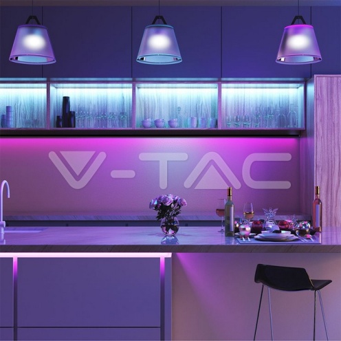 LED Лента SMD5050 - 60/1 RGB Невлагозащитена - изглед 12