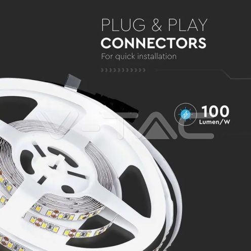 LED Лента SMD3528 - 120/1 3000K IP20 - изглед 7
