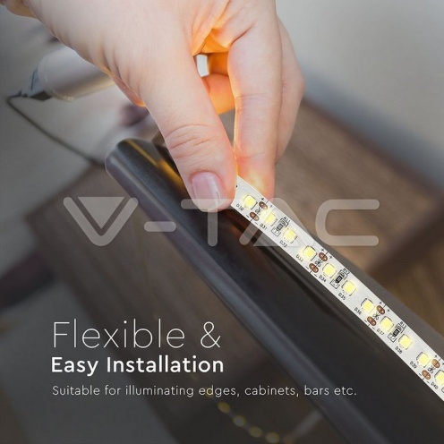 LED Лента SAMSUNG ЧИП 2835 120/1 12V IP20 6000K - изглед 10