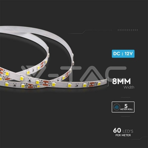LED Лента 4040 - 60/1 12V 3000K IP20 - изглед 9