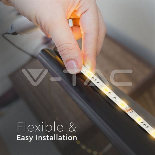 LED Лента 90Лед Сет - 13W Wifi Ip65 RGB +3IN1 - изглед 13