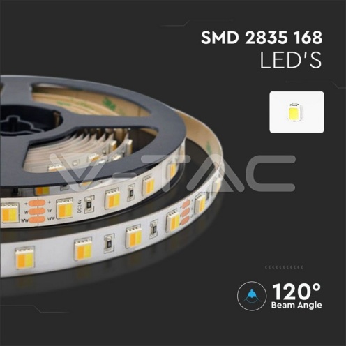 LED Лента SMD2835 - 120/1 24V IP65 3in1 - изглед 9 - rZ commerce LED Лента SMD2835 - 120/1 24V IP65 3in1 - изглед 9