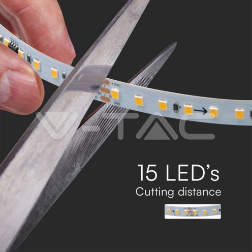LED Лента Бягаща 2835 120 10W 24V 3000K - изглед 4