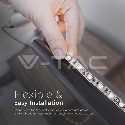 LED Лента SMD5050 - 60/1 4500K IP20 - изглед 4