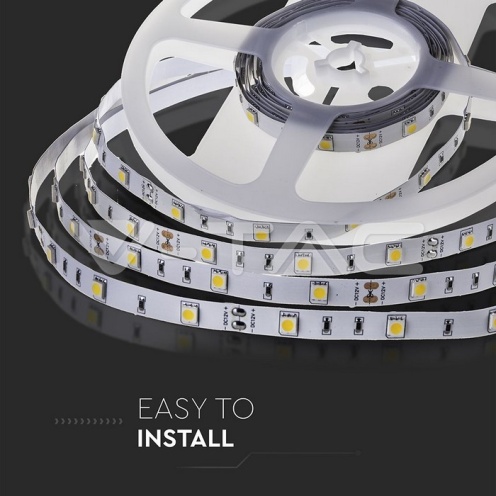LED Лента SMD5050 30/1 3000К IP20 6W/M - изглед 6