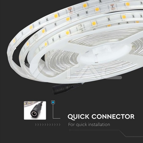 LED Лента SMD5050 - 30/1 4000K IP65 - изглед 10