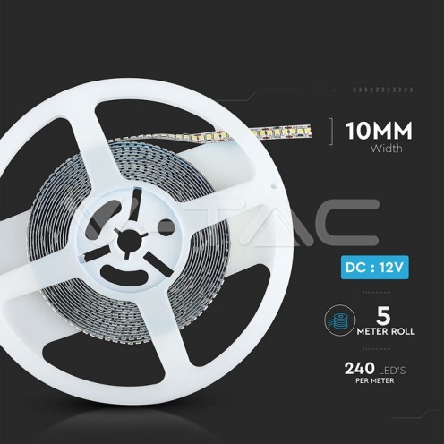 LED Лента SMD2835 - 240/1 High Lumen 4000К Невлагозащитена - изглед 10