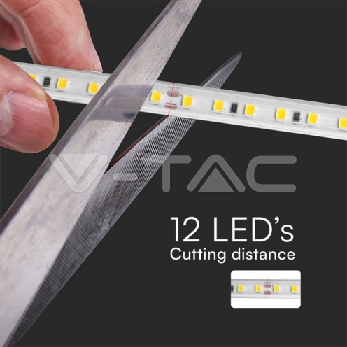 LED Лента Сет 10W 2835 121 3000K 50м/Сет 220V - изглед 6