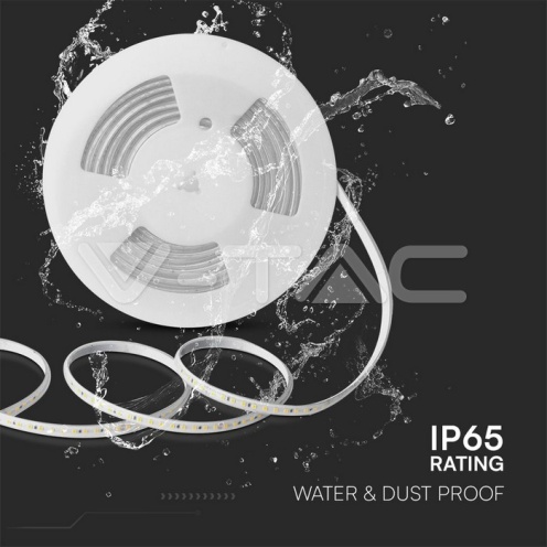 LED Лента Сет 10W 2835 121 Red 10м/Сет 220V - изглед 5