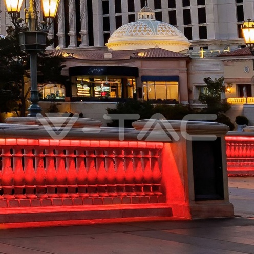 LED Лента Сет 10W 2835 121 Red 10м/Сет 220V - изглед 7