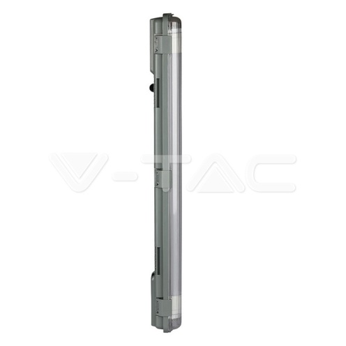 LED Влагозащитено тяло 60cm 2*10W 4000K - изглед 7