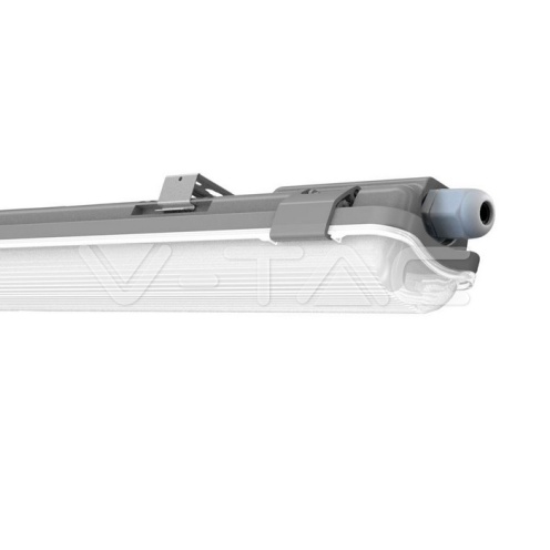 LED Влагозащитено тяло 120cm 1*18W 4000K - изглед 1