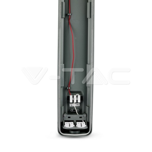 LED Влагозащитено тяло PC/PC 2x1200mm 2x18W 4000K - изглед 12