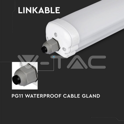 LED Влагозащитено тяло X-Серия 1500mm 32W 6500K 160LM/W - изглед 7 - rZ commerce LED Влагозащитено тяло X-Серия 1500mm 32W 6500K 160LM/W - изглед 7