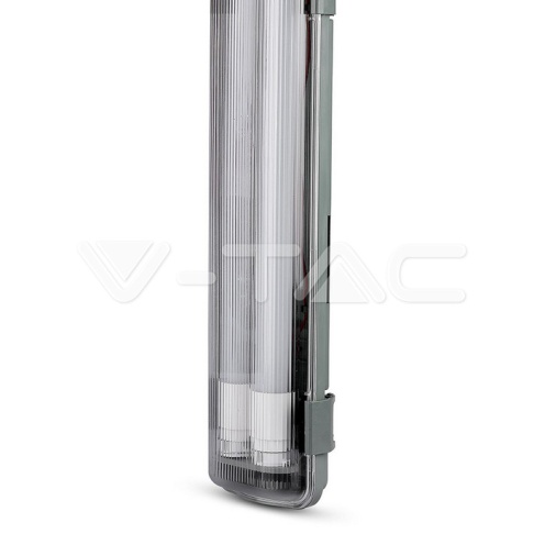 LED Влагозащитено тяло PC/PC 2x1500mm 2x22W 6400K - изглед 16