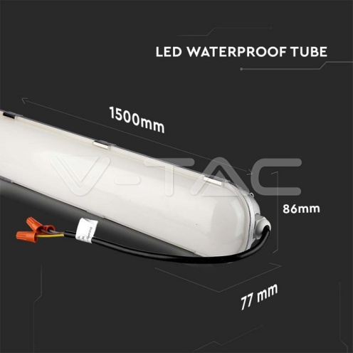 LED Влагозащитено Тяло SAMSUNG ЧИП - 150см 60W 6000K 120LM/W - изглед 12 - rZ commerce LED Влагозащитено Тяло SAMSUNG ЧИП - 150см 60W 6000K 120LM/W - изглед 12