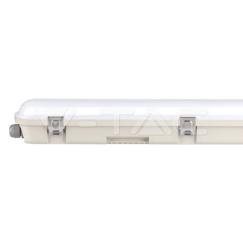 LED Влагозащитено Тяло M-Серия 1200мм 36W 4000K Мат Стоманен Клип 120LM/4320Lm - изглед 6