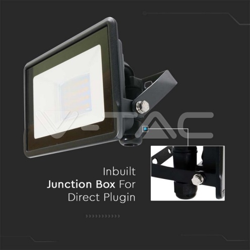 20W LED Прожектор SAMSUNG ЧИП Черно Тяло 3000К - изглед 10