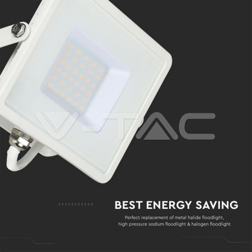 30W LED Прожектор SAMSUNG ЧИП G2 SMD Бяло Тяло 4000К - изглед 15