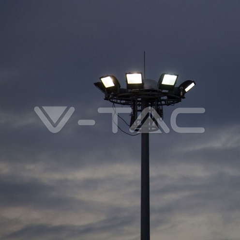 100W LED Прожектор С SAMSUNG ЧИП G8 Черно Тяло 4000К 185LM/W /1/ - изглед 9