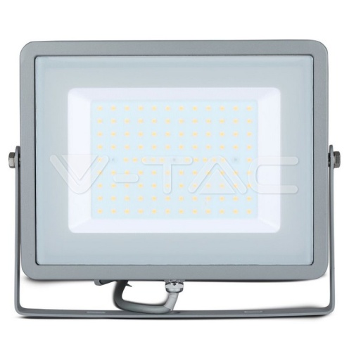 100W LED Прожектор SAMSUNG ЧИП G2 SMD Сиво Тяло 4000К - изглед 7