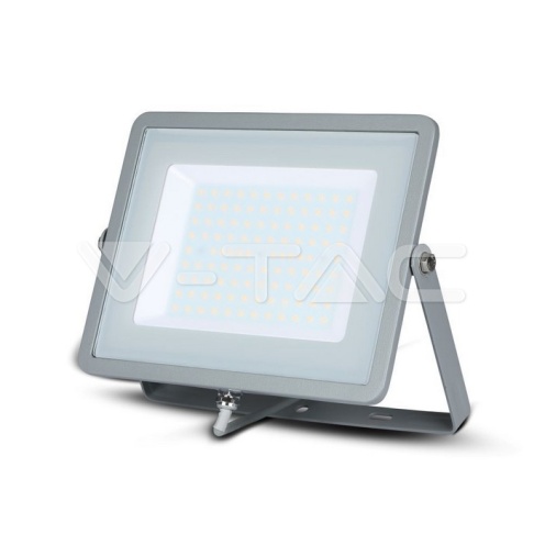 100W LED Прожектор SAMSUNG ЧИП G2 SMD Сиво Тяло 4000К - изглед 1