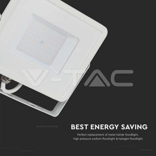 50W LED Прожектор SAMSUNG ЧИП SMD G2 Бяло Тяло 3000К - изглед 10 - rZ commerce 50W LED Прожектор SAMSUNG ЧИП SMD G2 Бяло Тяло 3000К - изглед 10