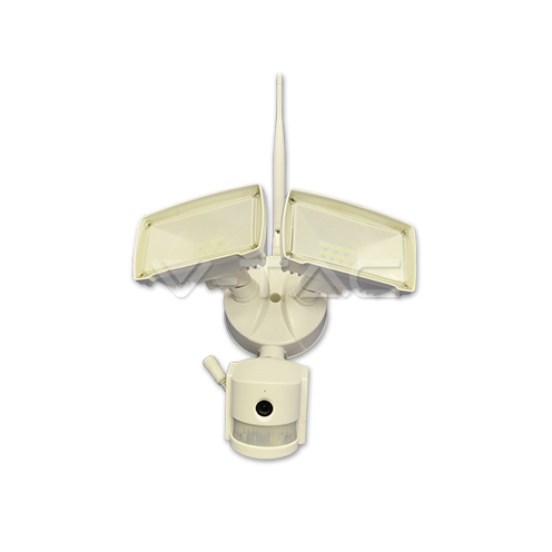 18W LED Прожектор С WIFI Сензор Камера Бял 6000К - изглед 2 - rZ commerce 18W LED Прожектор С WIFI Сензор Камера Бял 6000К - изглед 2