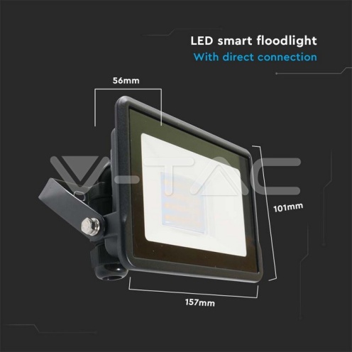 20W WIFI Прожектор RGB+WW+CW - изглед 7