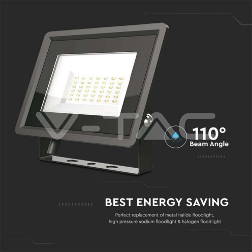 30W LED Прожектор Черно Тяло 4000K - изглед 4