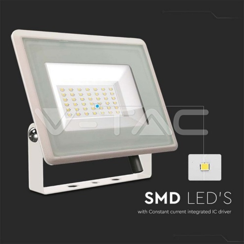 30W LED Прожектор Бяло Тяло 3000K - изглед 2