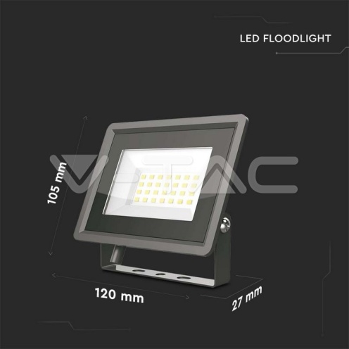 20W LED Прожектор Черно Тяло 3000K - изглед 7