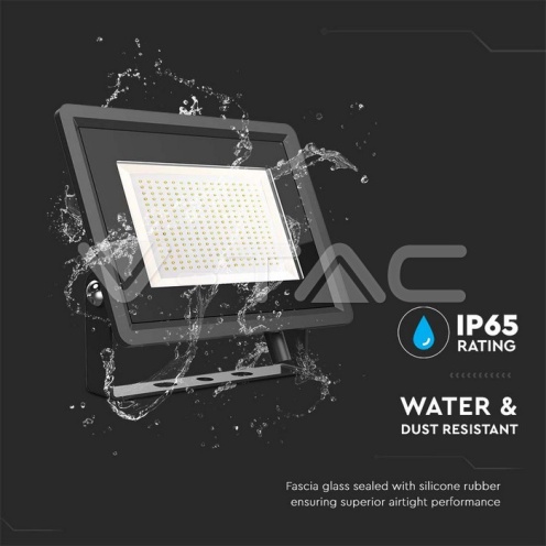 200W LED Прожектор Черно Тяло 4000K - изглед 5