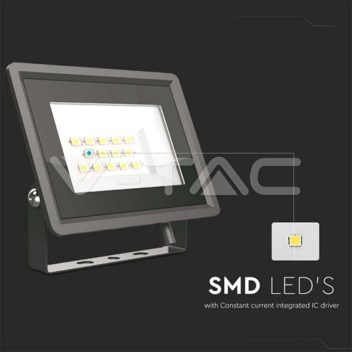 10W LED Прожектор Черно Тяло 4300K - изглед 2