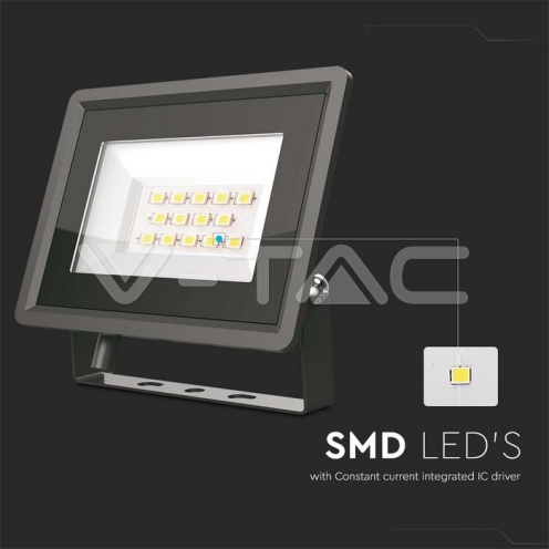 10W LED Прожектор Черно Тяло 6400K - изглед 2