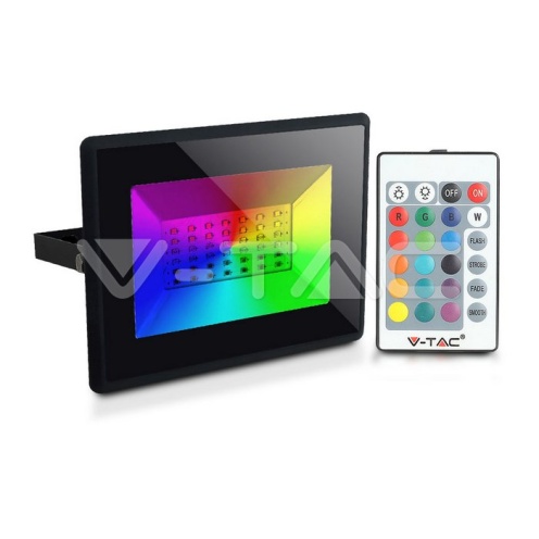 30W LED Прожектор RGB Дистанционно - изглед 1 - rZ commerce 30W LED Прожектор RGB Дистанционно - изглед 1